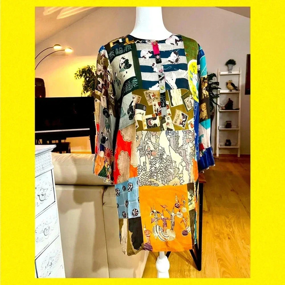 Johnny was Vera tunic multicolor NWT s/m (Runs big/large) - Picture 1 of 16